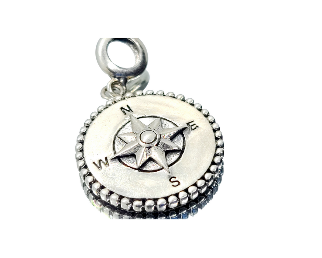 Dangle Compass Charm