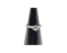 Load image into Gallery viewer, Sterling Silver Cubic Zirconia Ring
