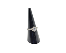 Load image into Gallery viewer, Cubic Zirconia Halo Ring
