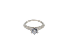 Load image into Gallery viewer, Sterling Silver Cubic Zirconia Ring
