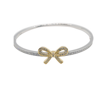 Charger l&#39;image dans la galerie, Sparkling Bow Cubic Zirconia Bracelet
