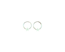 Load image into Gallery viewer, Yellow Gold Hoop Earrings
