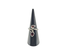 Load image into Gallery viewer, Sterling Silver  Amethyst Stone Ring 
