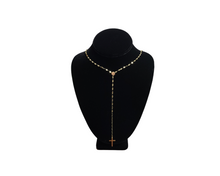 Load image into Gallery viewer, Sterling Silver With Gold Plated Cross Necklace
