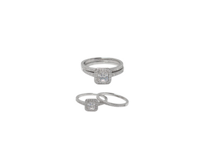 Sterling Silver Ring Set