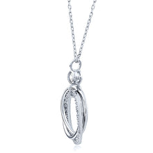 Load image into Gallery viewer, Silver Necklace with CZ
