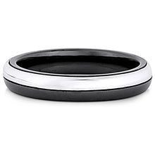 Load image into Gallery viewer, Plain Silver Ring with Ceramic
