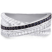 Charger l&#39;image dans la galerie, Silver Ring with Cubic Zirconia
