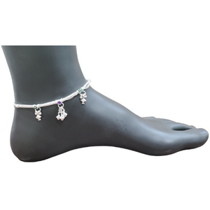 Delicate Payal Anklets Pair