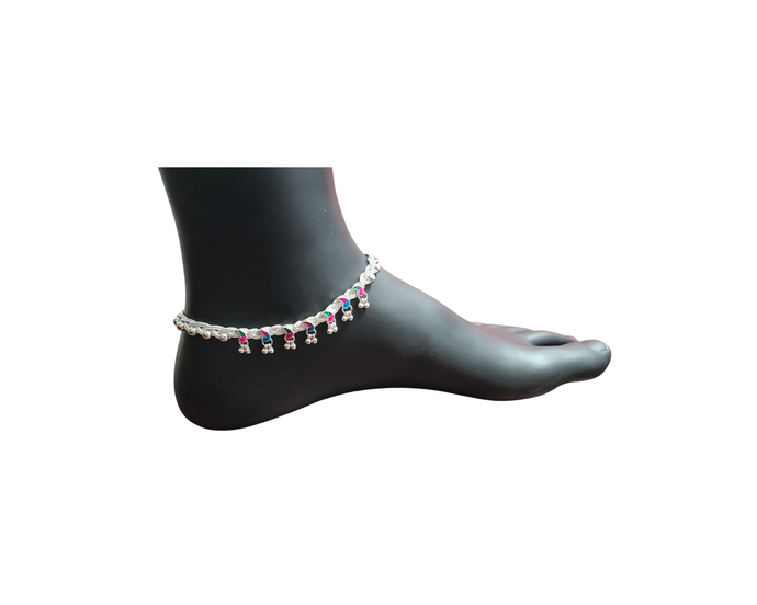 Delicate Payal Anklets Pair