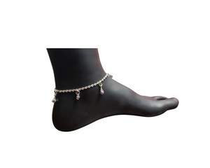 Delicate Payal Anklets Pair