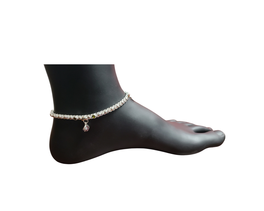 Delicate Payal Anklets Pair