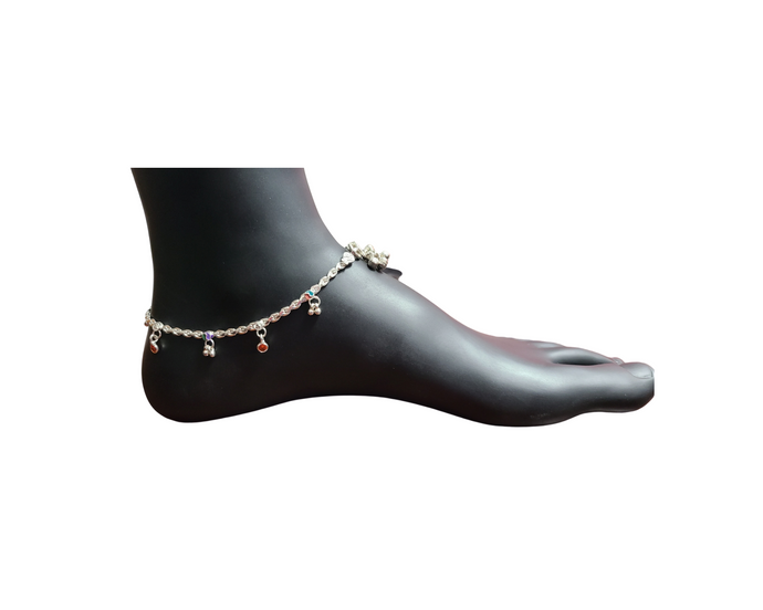 Delicate Payal Anklets Pair