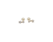 Load image into Gallery viewer, Cubic Zerconia Star Earrings 
