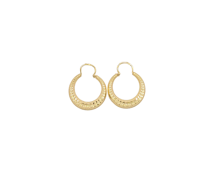 18K Yellow Gold Earrings