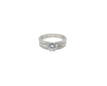 Charger l&#39;image dans la galerie, Sterling silver With Rhodium, Ring Set
