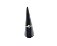 Load image into Gallery viewer, Yellow Gold Ruby &amp; Diamond Cocktail Ring
