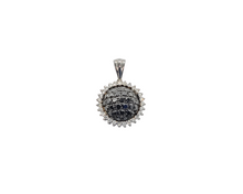 Load image into Gallery viewer, Black Diamond Sunflower Pendant
